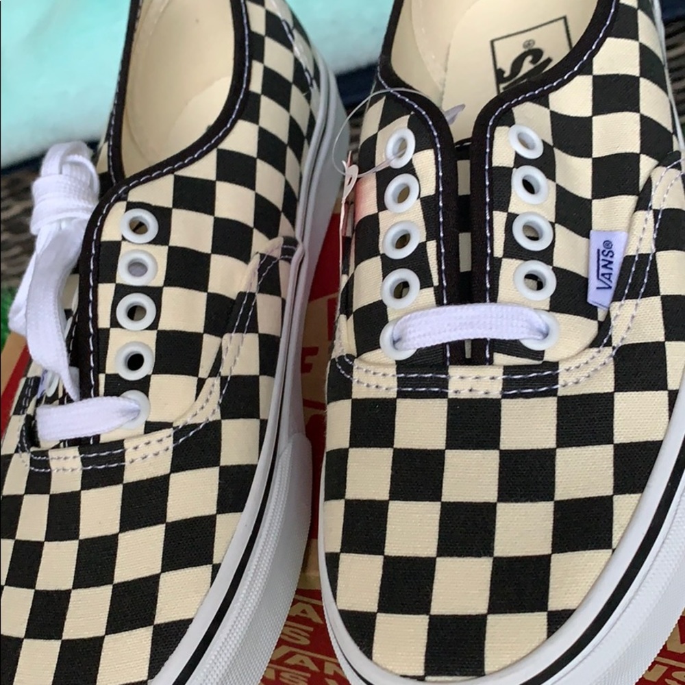 Vans Authentic golden cost black/white checkeredWm - Picture 9 of 16